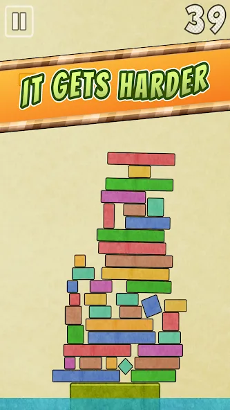Drop Stack Block Stacking Game (Дроп Стэк блочная игра с укладкой блоков) [МОД: Бесконечные деньги, Монеты и Мега MOD] Screenshot 5