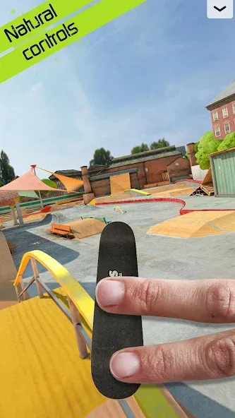 Touchgrind Skate 2 (Тачгринд Скейт 2) [МОД: Меню, Бесконечные монеты и Открытые уровни] Screenshot 1