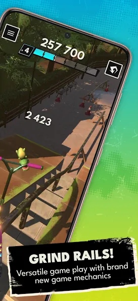 Touchgrind Scooter (Тачгринд Скутер) [МОД: Много монет, Открытые уровни и Мега MOD] Screenshot 2