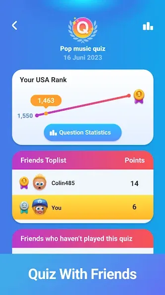 QuizDuel! Quiz & Trivia Game [МОД: Все открыто, Дополнительные деньги и Меню MOD] Screenshot 5