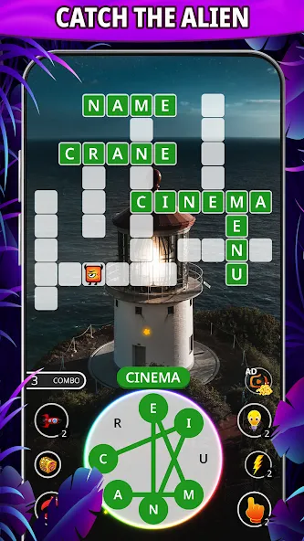 Word connect: word search game [МОД: Все открыто, Дополнительные деньги и Меню MOD] Screenshot 3