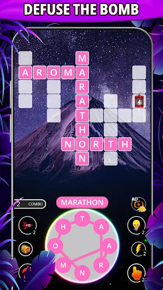 Word connect: word search game [МОД: Все открыто, Дополнительные деньги и Меню MOD] Screenshot 4