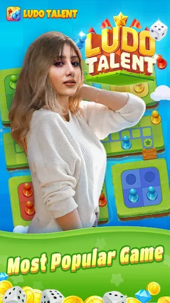 Ludo Talent - Game & Chatroom (Лудо Талент) [МОД: Деньги, Монеты и Меню MOD] Screenshot 1