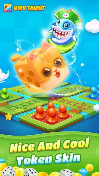 Ludo Talent - Game & Chatroom (Лудо Талент) [МОД: Деньги, Монеты и Меню MOD] Screenshot 3