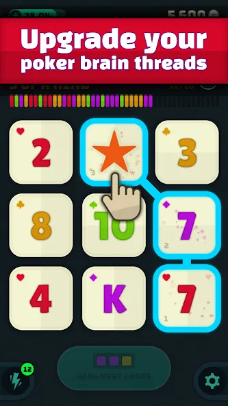 Merge Poker (Мердж Покер) [МОД: Много монет, Открытые уровни и Мега MOD] Screenshot 5