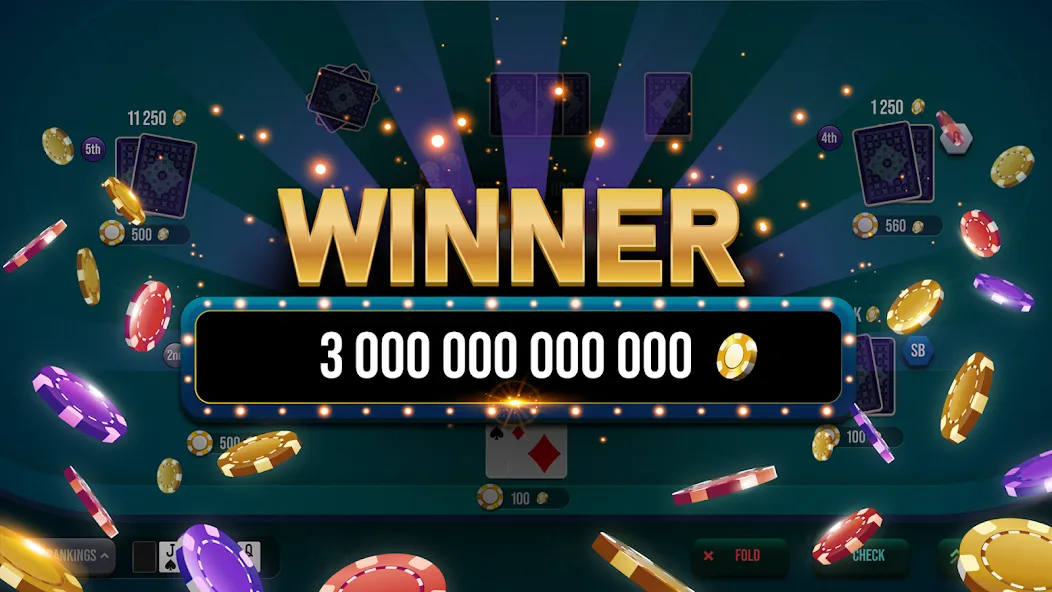 Poker Tour: Texas Holdem World (Покер Тур) [МОД: Бесконечные деньги, Монеты и Мега MOD] Screenshot 5