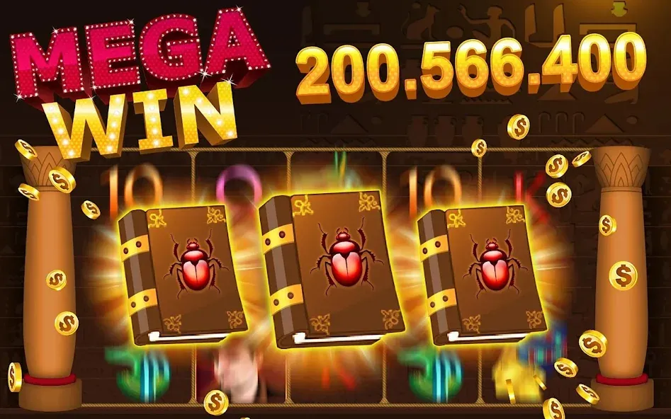 Slots - Slot machines [МОД: Деньги, Монеты и Меню MOD] Screenshot 2