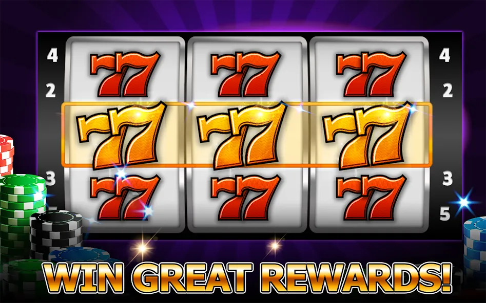 Slots - casino slot machines [МОД: Деньги, Монеты и Меню MOD] Screenshot 3