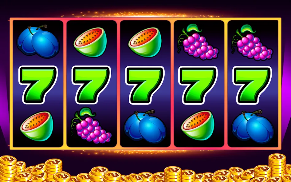 Slots - casino slot machines [МОД: Деньги, Монеты и Меню MOD] Screenshot 4