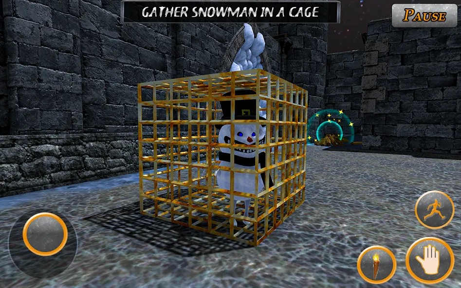 Evil Scary Snowman  Games 3d (Ивил Скари Сноумэн Геймс 3д) [МОД: Все открыто, Дополнительные деньги и Меню MOD] Screenshot 3