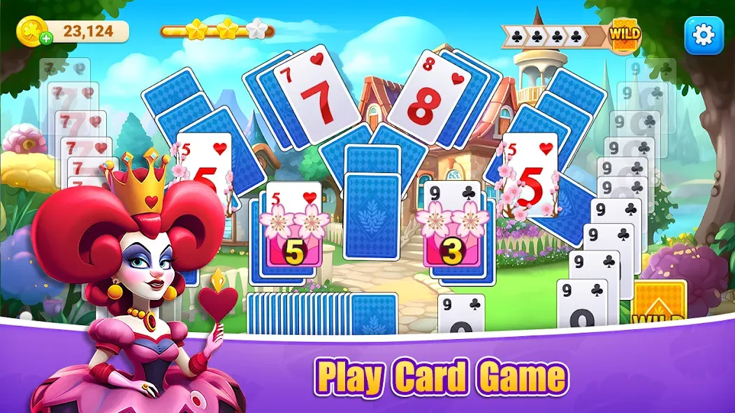 Solitaire Farm [МОД: Меню, Бесконечные монеты и Открытые уровни] Screenshot 2