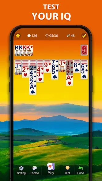 Spider Solitaire Classic [МОД: Много денег, Монет и Все открыто] Screenshot 4