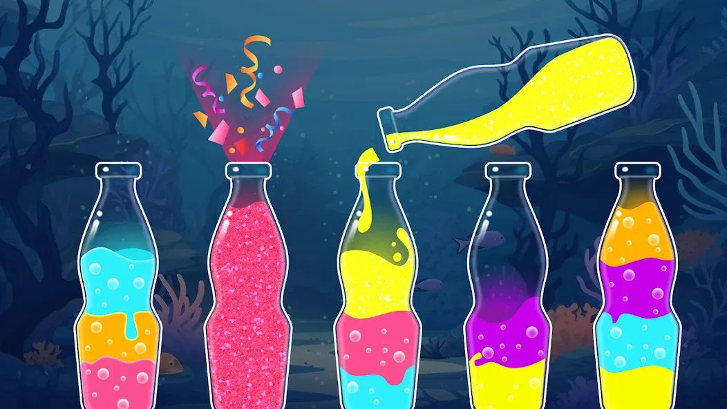 SortPuz™: Water Sort Puzzle (СортПаз) [МОД: Много денег, Монет и Все открыто] Screenshot 1