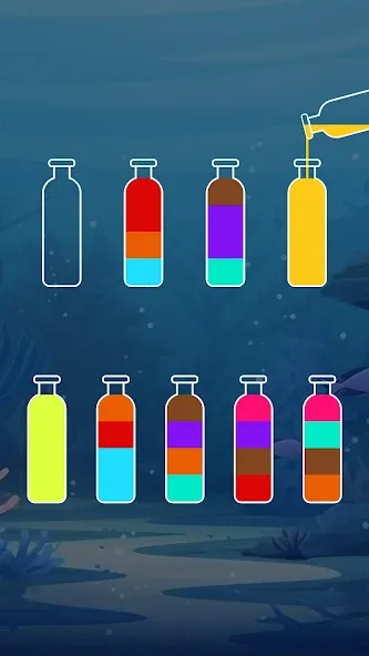 SortPuz™: Water Sort Puzzle (СортПаз) [МОД: Много денег, Монет и Все открыто] Screenshot 3