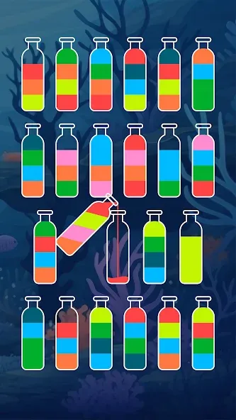 SortPuz™: Water Sort Puzzle (СортПаз) [МОД: Много денег, Монет и Все открыто] Screenshot 4