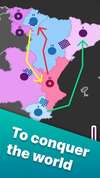 Territory games: tactics war (Тактикс ио) [МОД: Деньги, Монеты и Меню MOD] Screenshot 2