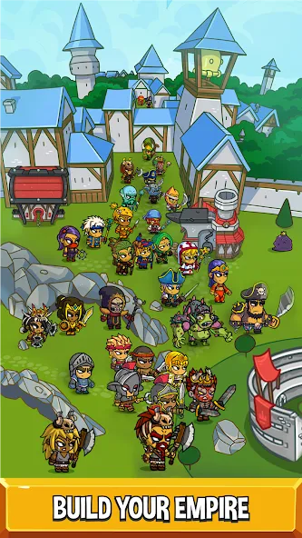 Five Heroes: The King's War (Файв Хироес) [МОД: Меню, Бесконечные монеты и Открытые уровни] Screenshot 1