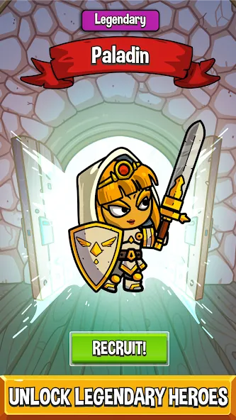 Five Heroes: The King's War (Файв Хироес) [МОД: Меню, Бесконечные монеты и Открытые уровни] Screenshot 3