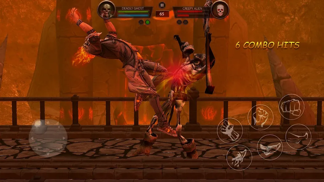 Ghost Fight 2 - Fighting Games [МОД: Бесконечные деньги, Монеты и Мега MOD] Screenshot 1