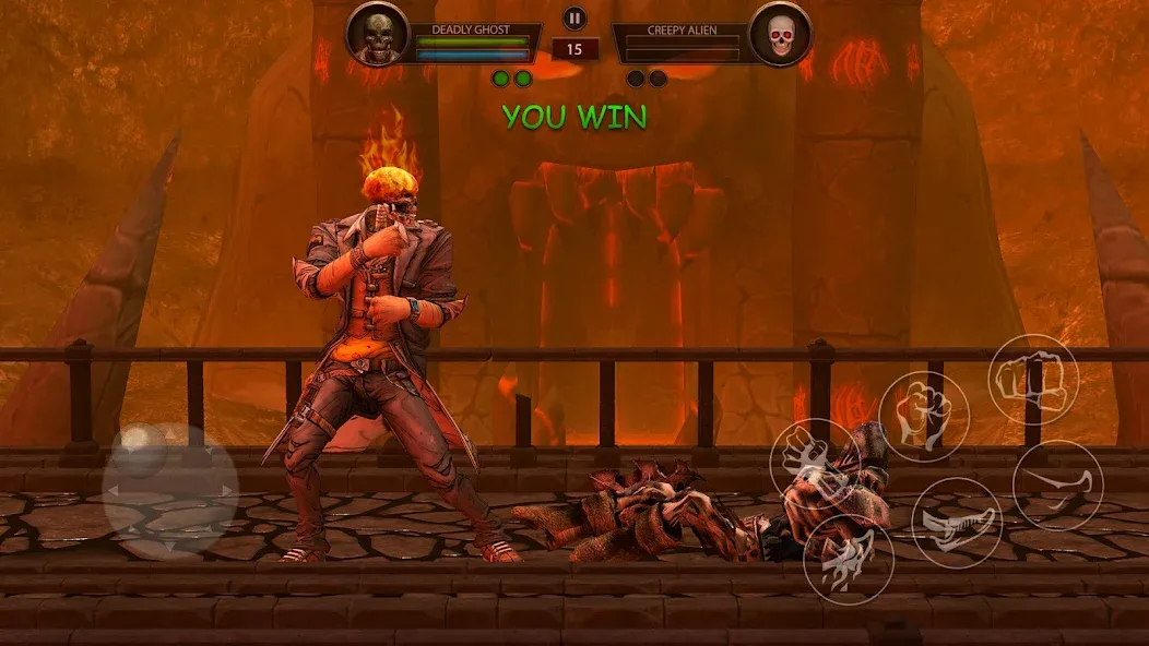 Ghost Fight 2 - Fighting Games [МОД: Бесконечные деньги, Монеты и Мега MOD] Screenshot 3