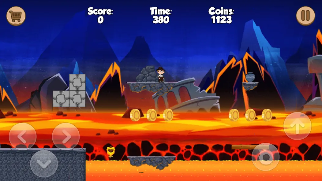 Ted Adventure of Desert Boy (Тед Приключения Пустынного Мальчика) [МОД: Меню, Бесконечные монеты и Открытые уровни] Screenshot 1
