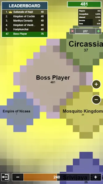 Territorial.io [МОД: Много денег, Монет и Все открыто] Screenshot 2