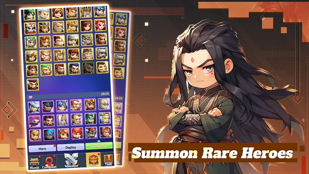 Mini Heroes: Summoners War (Мини Герои) [МОД: Все открыто, Дополнительные деньги и Меню MOD] Screenshot 2