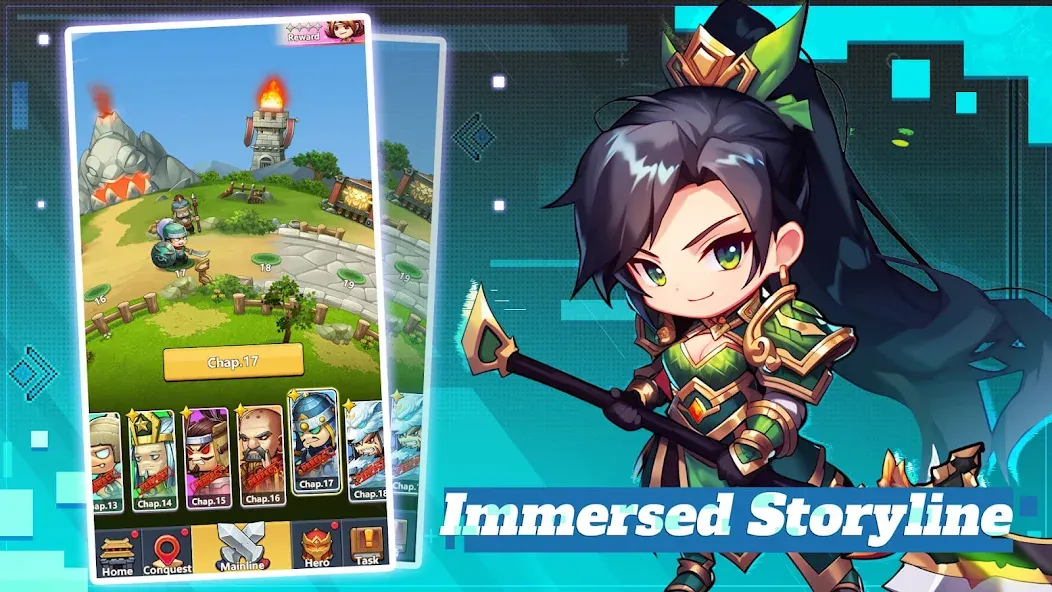 Mini Heroes: Summoners War (Мини Герои) [МОД: Все открыто, Дополнительные деньги и Меню MOD] Screenshot 5