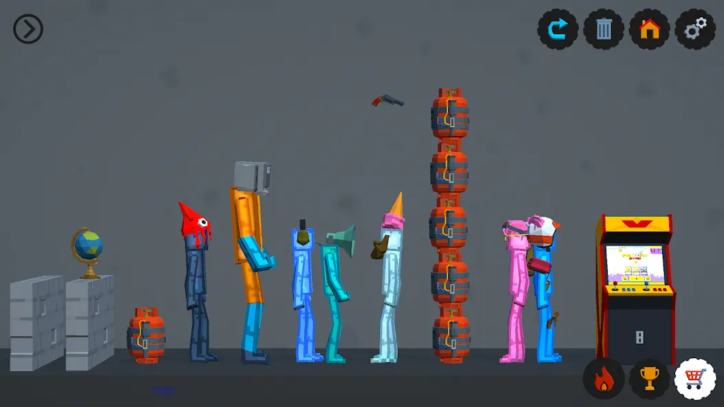 Playground 3D [МОД: Много денег, Монет и Все открыто] Screenshot 4