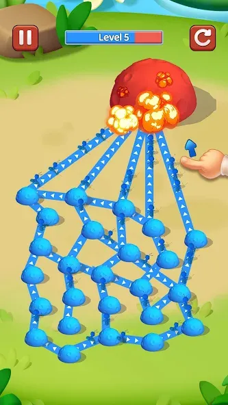 Ant Fight: Conquer the Tower [МОД: Все открыто, Дополнительные деньги и Меню MOD] Screenshot 5