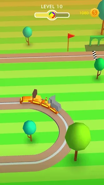 Train Adventure - Line Game (Трейн Эдвенчер) [МОД: Все открыто, Дополнительные деньги и Меню MOD] Screenshot 4