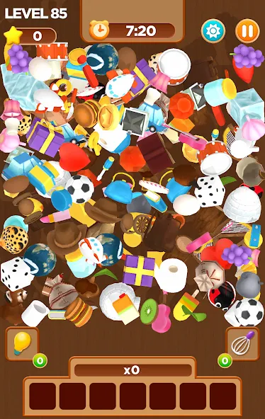 Match Triple 3D - Tile Connect (Матч Трипл 3Д) [МОД: Много монет, Открытые уровни и Мега MOD] Screenshot 2