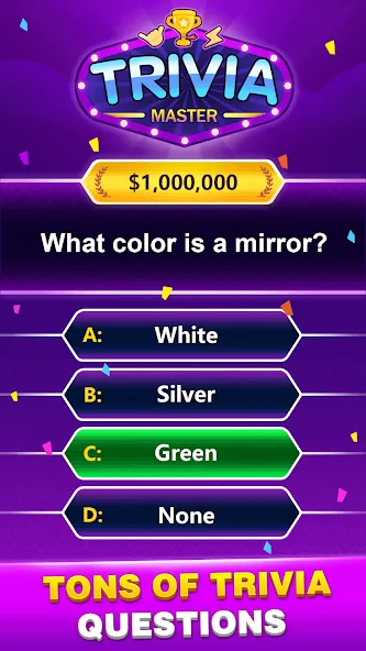 Trivia Master - Word Quiz Game (ТРИВИЯ Мастер) [МОД: Все открыто, Дополнительные деньги и Меню MOD] Screenshot 4