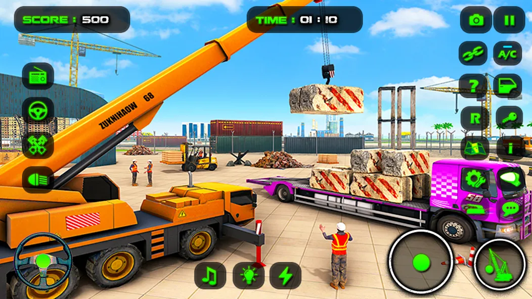 City Construction: Sand Games [МОД: Все открыто, Дополнительные деньги и Меню MOD] Screenshot 4