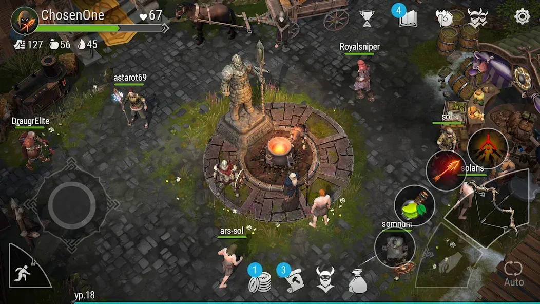 Frostborn: Action RPG (Фростборн) [МОД: Все открыто, Дополнительные деньги и Меню MOD] Screenshot 5