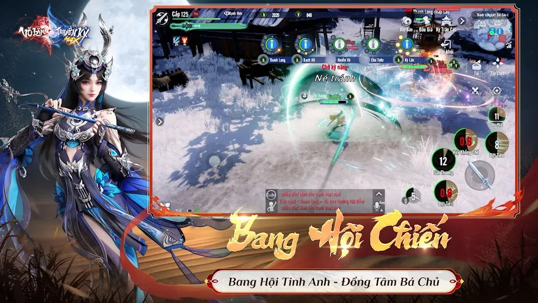 Võ Lâm Truyền Kỳ MAX [МОД: Меню, Бесконечные монеты и Открытые уровни] Screenshot 3