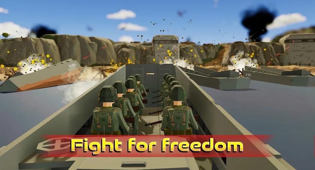World War (Всемирная война) [МОД: Меню, Бесконечные монеты и Открытые уровни] Screenshot 5