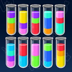 Скачать SortPuz 3D: Water Color Sort (СортПаз 3Д) [МОД: Много денег, Монет и Все открыто] | Взлом SortPuz 3D: Water Color Sort на Андроид
