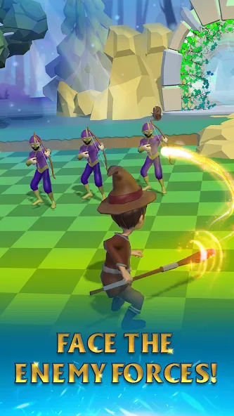 Wizardio (Визардио) [МОД: Меню, Бесконечные монеты и Открытые уровни] Screenshot 1
