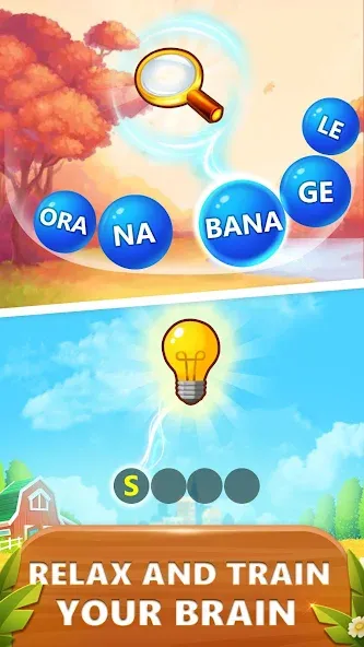 Word Bubble Puzzle - Word Game [МОД: Много монет, Открытые уровни и Мега MOD] Screenshot 4