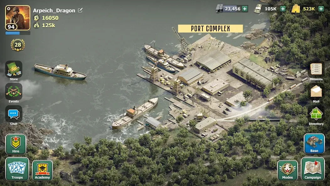Heroes of Wars: WW2 Battles (2 (Хероэс оф Варс) [МОД: Деньги, Монеты и Меню MOD] Screenshot 4