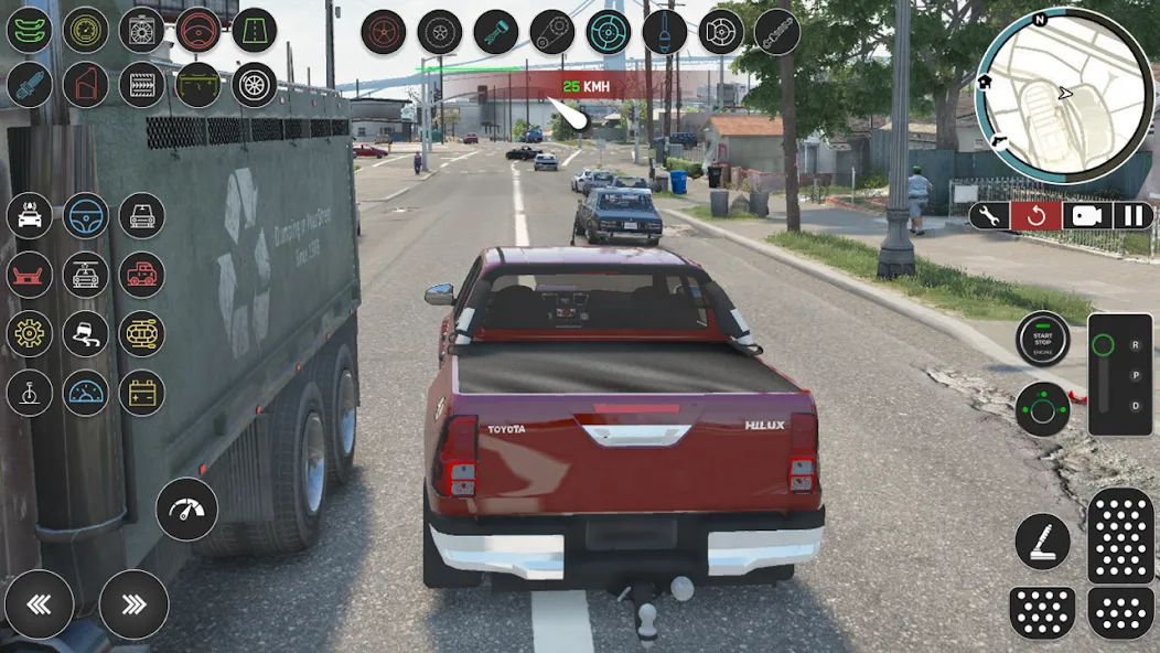 Pickup Hilux: Toyota Off Road (Пикап Хайлюкс) [МОД: Все открыто, Дополнительные деньги и Меню MOD] Screenshot 3