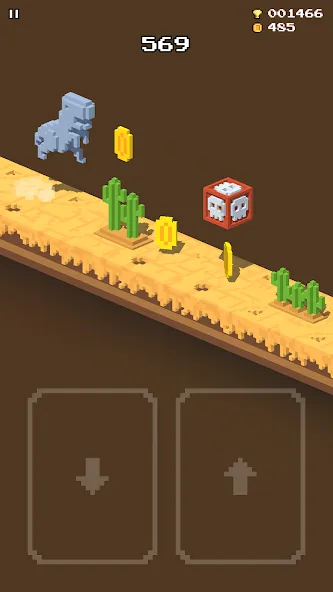 Yet Another Dino (Йет Эназер Дино) [МОД: Много монет, Открытые уровни и Мега MOD] Screenshot 1