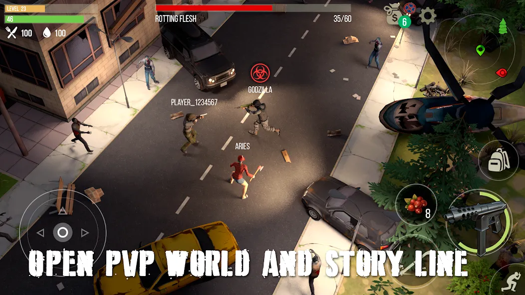 Prey Day: Zombie Survival (Прей Дей) [МОД: Все открыто, Дополнительные деньги и Меню MOD] Screenshot 5