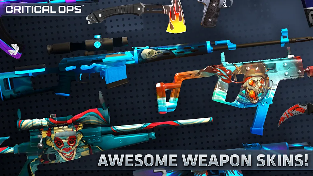Download Critical Ops: Multiplayer FPS [MOD Unlimited coins] latest version 1.1.6 for Android