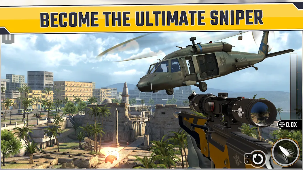 Download Sniper Strike FPS 3D Shooting [MOD Unlocked] latest version 1.6.1 for Android