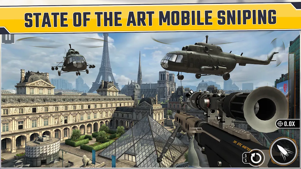 Download Sniper Strike FPS 3D Shooting [MOD Unlocked] latest version 1.6.1 for Android