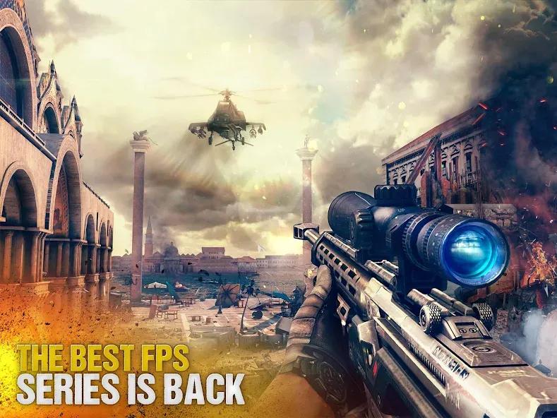 Download Modern Combat 5: mobile FPS [MOD Unlocked] latest version 1.7.1 for Android
