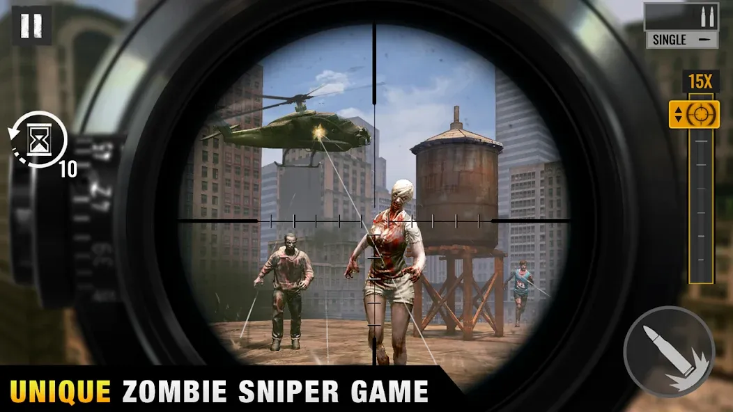 Download Sniper Zombies: Offline Games [MOD MegaMod] latest version 0.2.8 for Android