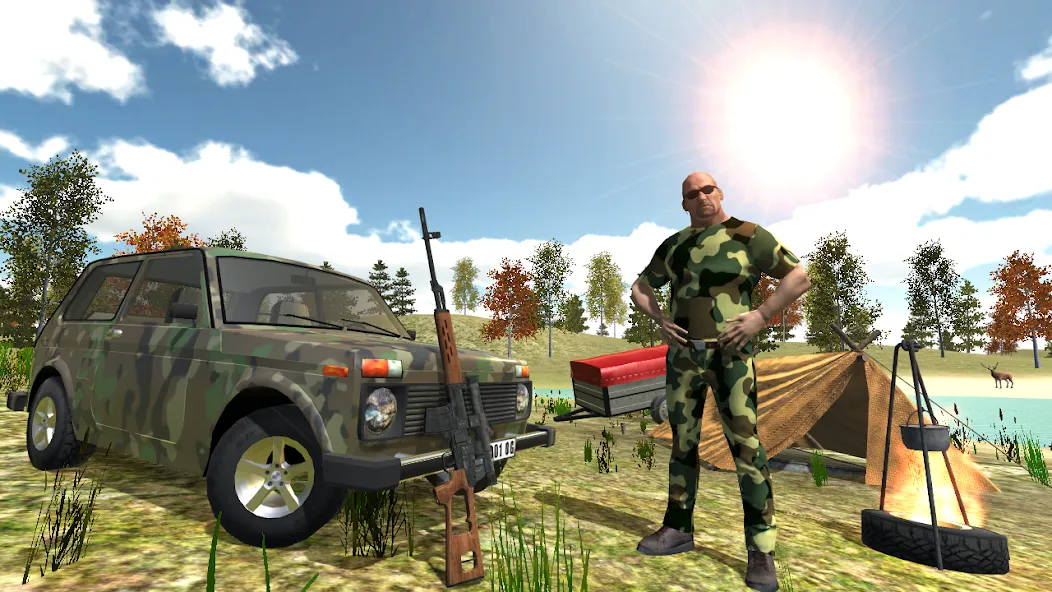 Download Hunting Simulator 4x4 [MOD Unlimited money] latest version 2.6.2 for Android